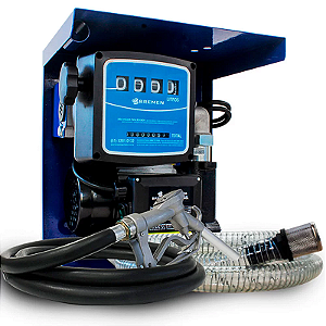 BOMBA DE ABASTECIMENTO ELETRICA 230V P/DIESEL C/ MEDIDOR KIT