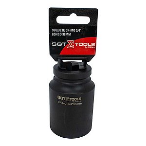 SOQUETE IMPACTO LONGO 3/4POL. 38MM (PRETO) - SIGMA