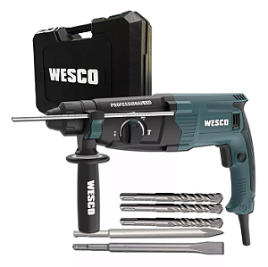 MARTELETE SDS PLUS 28MM 3,2J 3,2KG 900W 220V WESCO