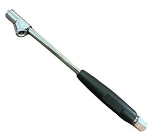 BICO INFLADOR C/ BICO DUPLO ROSCA FEMEA 1/4 C/ CABO BORRACHA