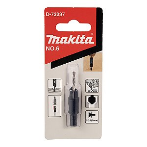 BROCA ESCAREADORA P/ MAD - N 6 - MAKITA