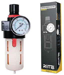 FILTRO REG. 1/2 C/ MANOMETRO BFR-4000 - BRAMAIS