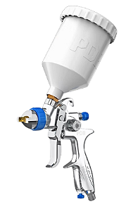 PISTOLA DE PINTURA MOD. HVLP (1.3MM) 600ML PRO-530M