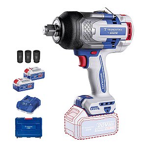 CHAVE DE IMPACTO 3/4 20V 2BAT/CAR 1350N.M TRAMONTINA