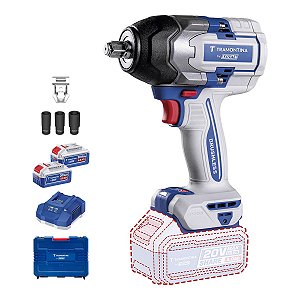 CHAVE DE IMPACTO 1/2 20V 2BAT/CAR 0-850N.M TRAMONTINA