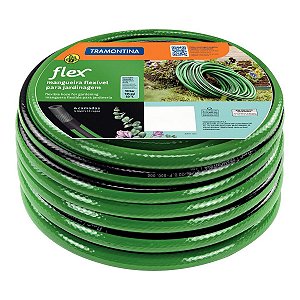 MANGUEIRA FLEX P/ JARDIM 30MTS VERDE TRAMONTINA