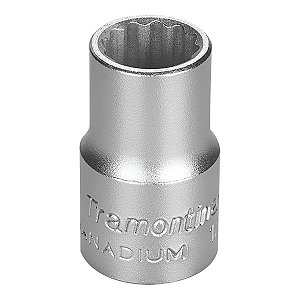 SOQUETE ESTRIADO  1/2X13MM TRAMONTINA PRO