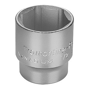 SOQUETE SEXT. CURTA 1/2X32MM TRAMONTINA PRO