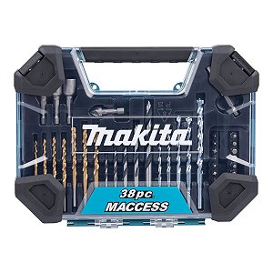 KIT DE ACESSORIOS MACCESSCOM 38 ITENS MAKITA