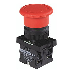 BOTAO DE EMERGENCIA TRAMONTINA TRP2-ES545 1NA+1NF COM BASE D