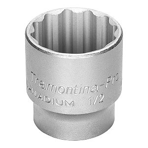 SOQUETE ESTRIADO  1/2X26MM TRAMONTINA PRO