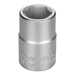 SOQUETE SEXT. CURTO 3/4X21MM TRAMONTINA PRO