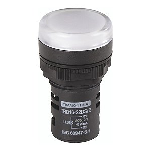 SINALIZADOR TRAMONTINA TRD16-22DS/2 24 V BRANCO