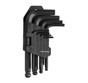 BOVENAU - CHAVE ALLEN CURTA 1,5 A 10MM (9PCS) - RIOSUL TOOLS
