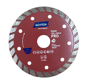 DISCO DIAMANTADO TURBO110X20MM MARMO/GRAN-NORTON