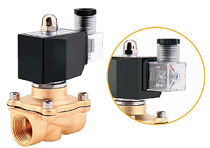 BRAMAIS - VALVULA SOLENOIDE LATAO 1/2 220V 2W160-15