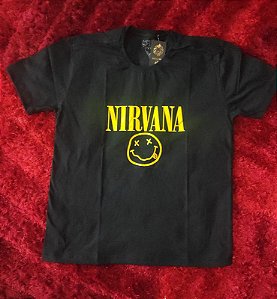 Camisa Nirvana - Smile - Masculina Unissex