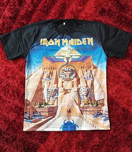 Camisa Iron Maiden - Powerslave - Masculina Unissex