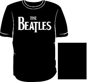 Camisa The Beatles Básica Logo