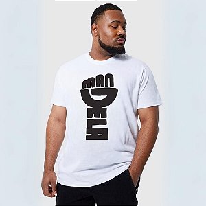 T-SHIRT BRANCA HOMENAGEM A MANDELA