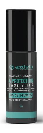 Base Stick 4 Protection FPS 75 FPUVA 25 com Vitamina C 5%