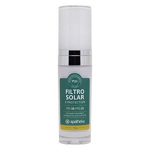 Filtro Solar 4 protection FPS 50 PPD 25