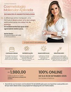 Curso Cosmetologia Molecular Aplica Karina Soeiro