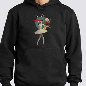 Moletom bailarina abstract