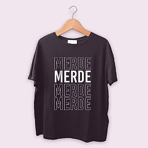 Camiseta Merde