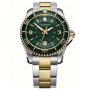 Relógio Victorinox Maverick Large Prata/dourado 241605