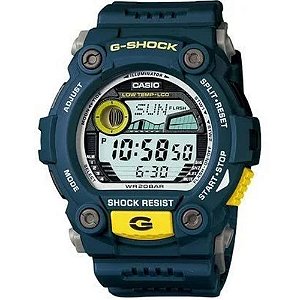 Relógio Casio G-Shock Azul e Amarelo G-7900-2DR