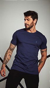 CAMISETA  BÁSICA PREMIUM AZUL