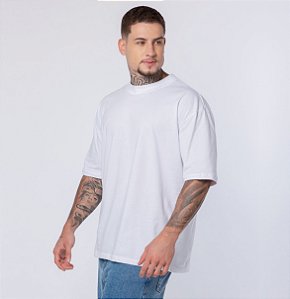 CAMISETA STREET WEAR OVERSIZED BRANCA