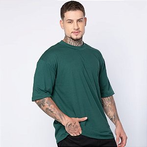 CAMISETA STREET WEAR OVERSIZED VERDE