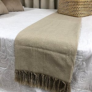 Peseira para Cama Copacabana Bege 0,65m x 2,60m
