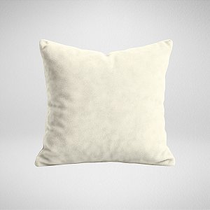 Capas de Almofadas Glamour em Suede Premium 50x50cm Luxo Decorativa