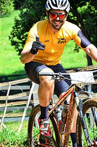 Camisa de Ciclismo - La Maglia by Tour da Roça (Amarelo)