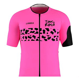 Camisa de Ciclismo - La Maglia by Tour da Roça (Rosa)