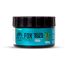 Gel Cola Fox For Men 300g Gel fixador.