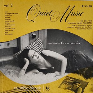 LP - Quiet Music Volume 2: Easy Listening For Your Relaxation (Vários Artistas) (Importado US)