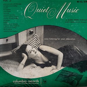 LP -  Quiet Music, Volume 5: Easy Listening For Your Relaxation (Vários Artistas) (Importado US)