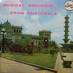 LP - Marimba Gallito – Musical Souvenir From Guatemala (Importado Guatemala)