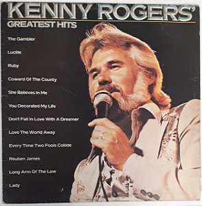 LP - Kenny Rogers - Greatest Hits