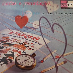 LP - Jack Pleis seu Piano, Côro e Orquestra - Cordas e Recordações