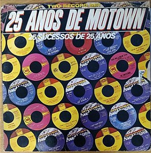 LP - 25 Anos De Motown - 25 Sucessos De 25 Anos (Vários Artistas)