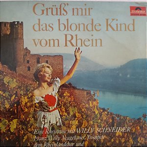 LP - Kurt Edelhagen – Grüss mir das blonde Kind vom Rhein - (Importado Alemanha)