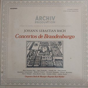LP - Johann Sebastian Bach - Concertos de Brandenburgo (Duplo)