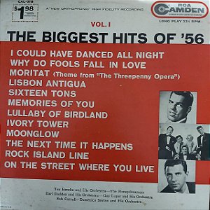 LP - The Biggest Hits Of '56 Vol. 1 (Vários Artistas) (Importado US)