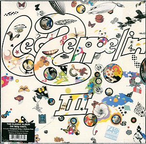 Led Zeppelin III - LP Novo - Lacrado - Importado - USA (Remastered  by Jimmy Page)