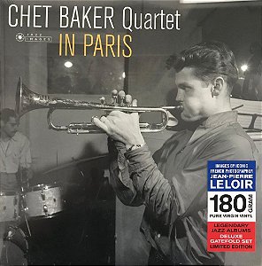 LP - Chet Baker Quartet – In Paris - Novo (Lacrado) (Importado)